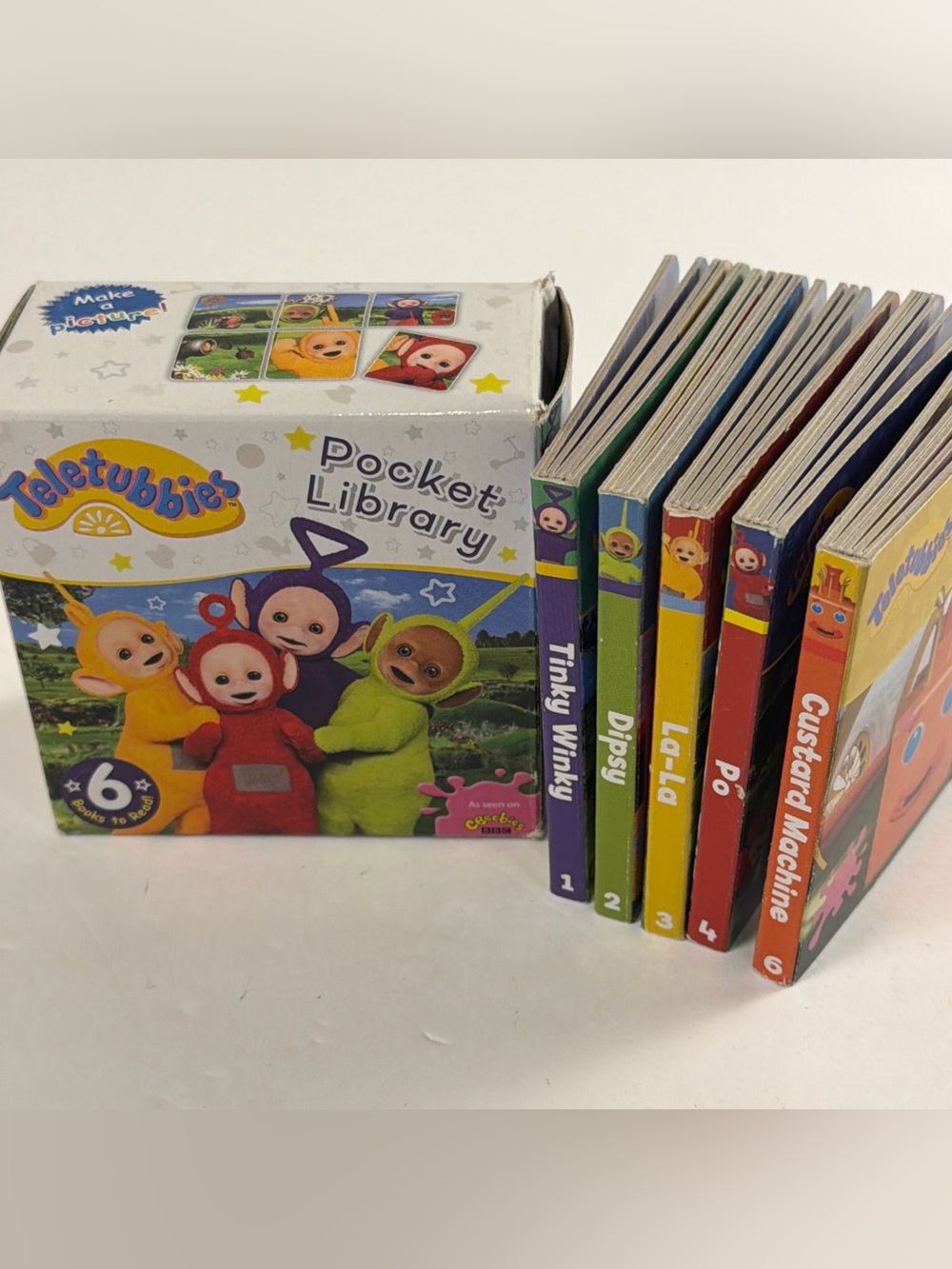 Teletubbies pocket Library Set of 5 board books.